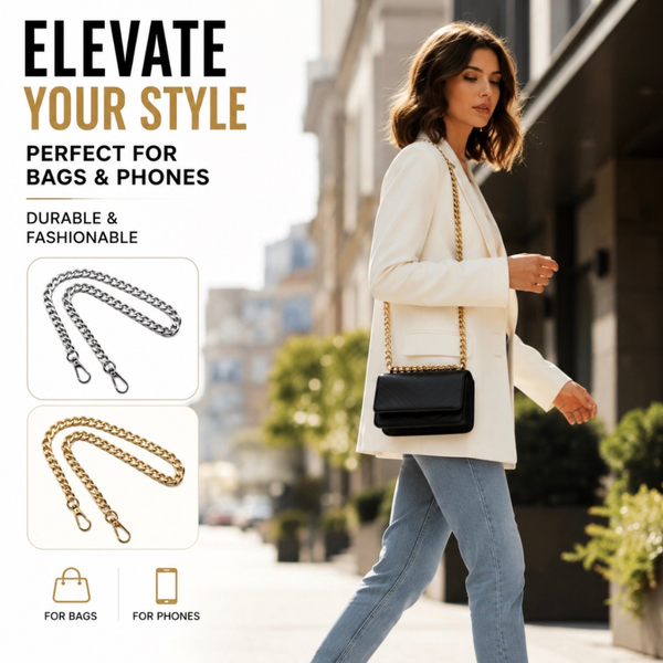 Luxe Secure Chain Phone Strap