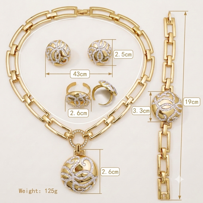 Golden Sands 4-Piece Jewelry Set