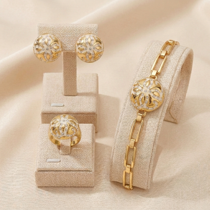 Golden Sands 4-Piece Jewelry Set