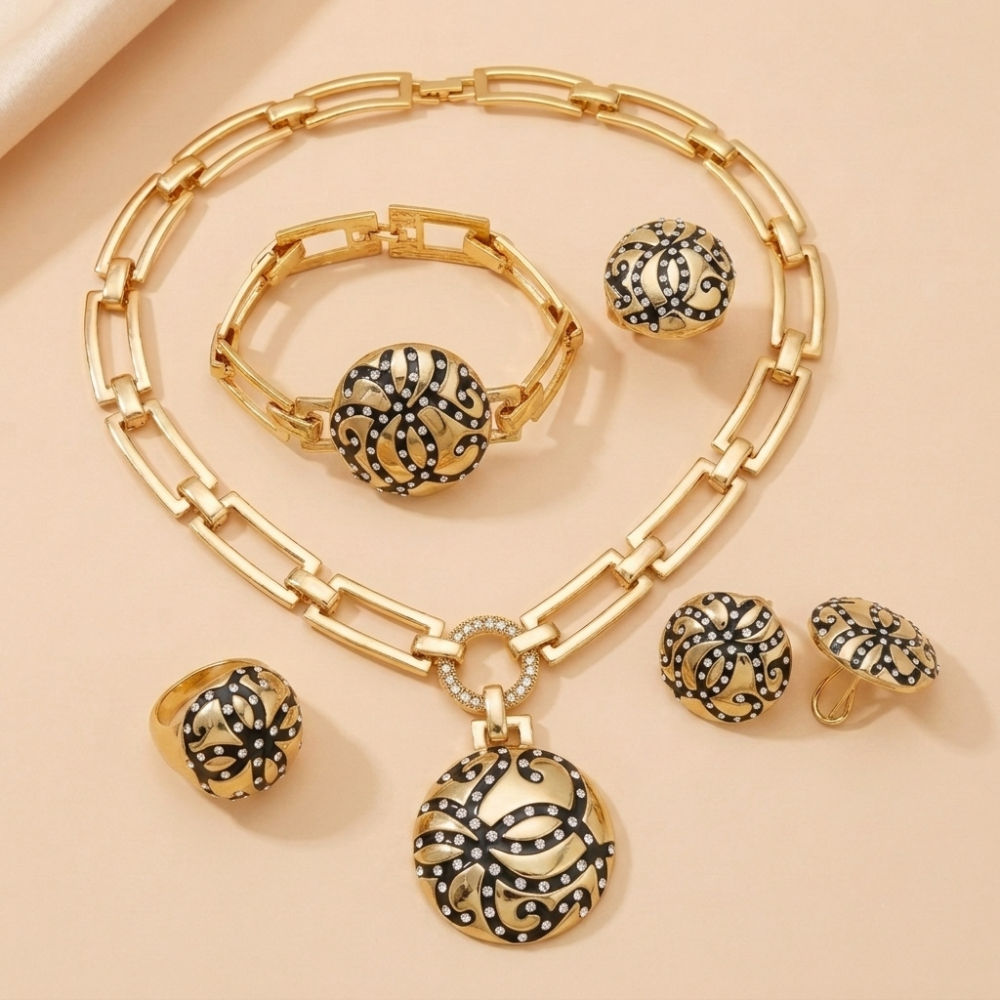 Golden Sands 4-Piece Jewelry Set