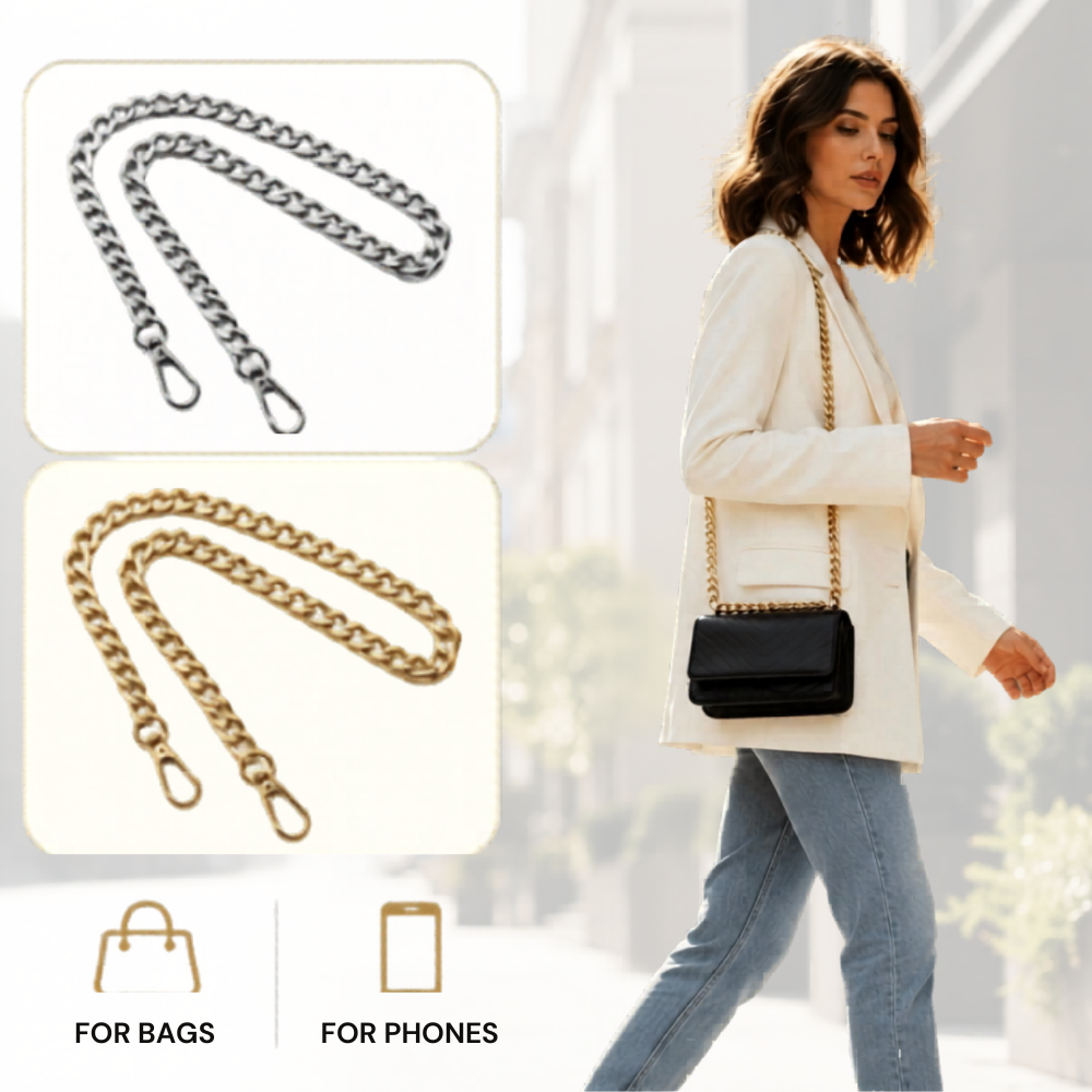 Clip and Go Luxe 9mm Chain Replacement Strap