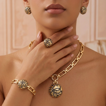 Golden Sands 4-Piece Jewelry Set
