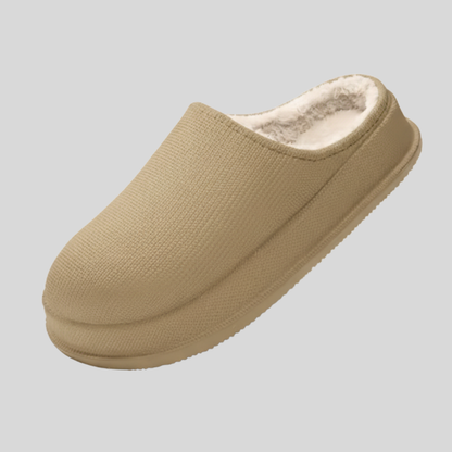 HappyHug Loungers™ Unisex Ultra-Plush Slippers with Warm Artificial Wool Lining & Non-Slip Sole for Home & Travel Comfort