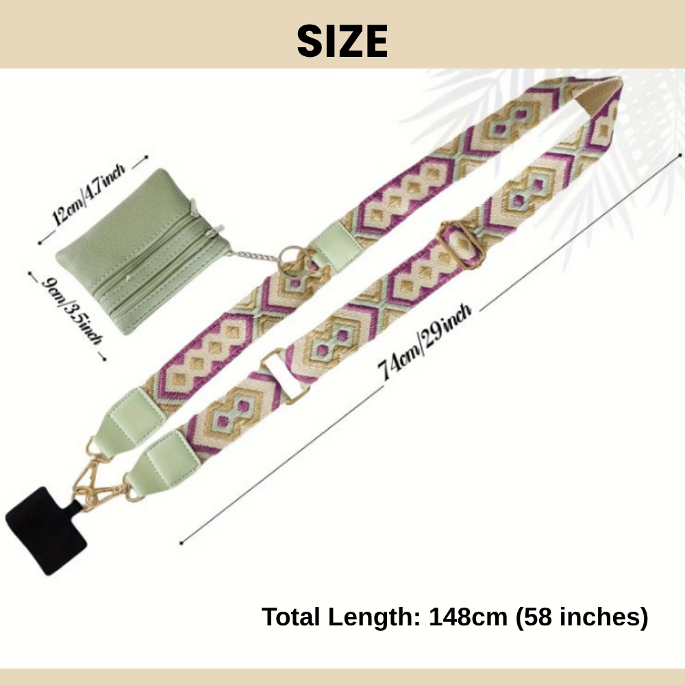 Clip and Go Phone Multi-functional Phone Strap