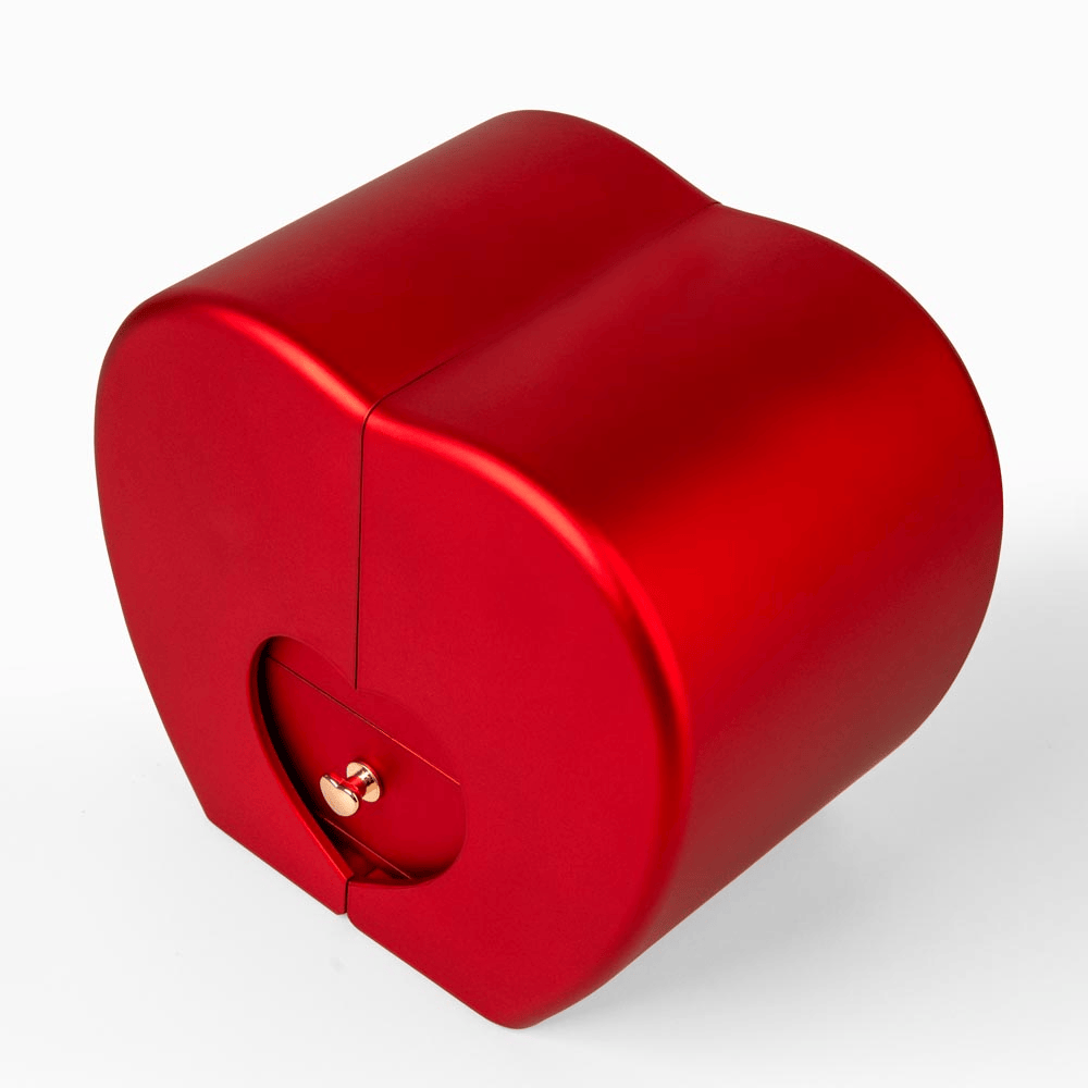 To My Valentine Eternal Rose Apple Box Set w/ Necklace + Gift Bag | Rush Delivery