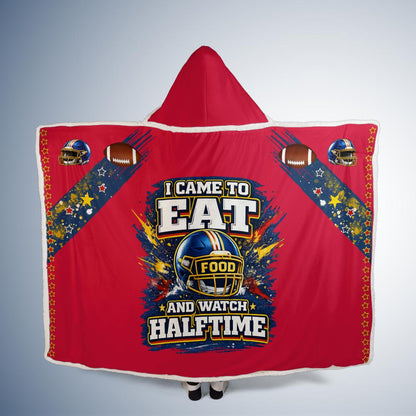 No More Thermostat Wars: Game Day Hooded Blanket Limited Edition