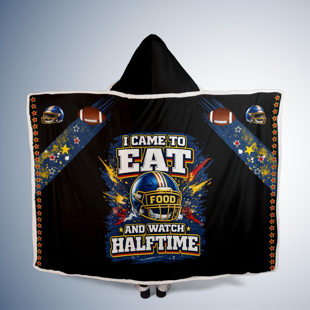 No More Thermostat Wars: Game Day Hooded Blanket Limited Edition