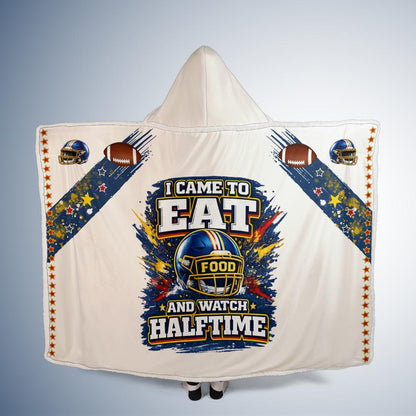 No More Thermostat Wars: Game Day Hooded Blanket Limited Edition