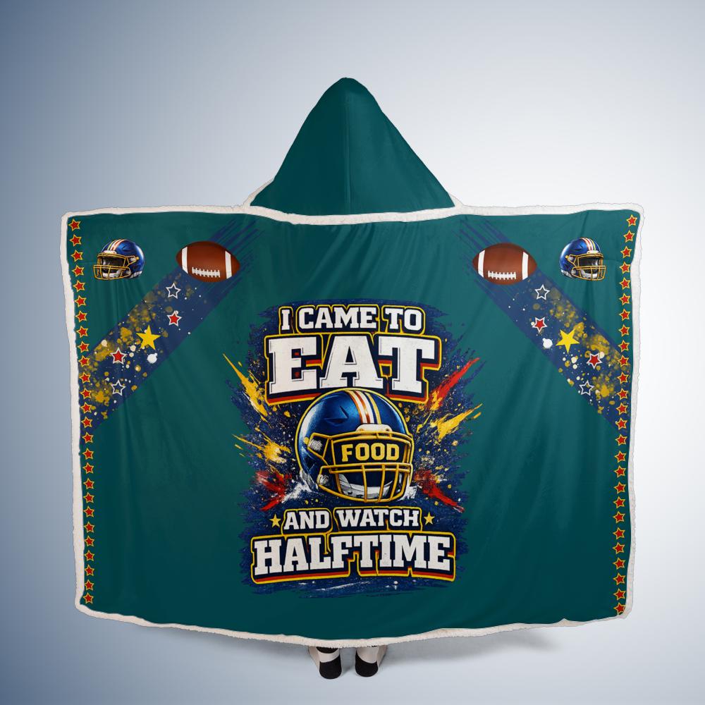No More Thermostat Wars: Game Day Hooded Blanket Limited Edition