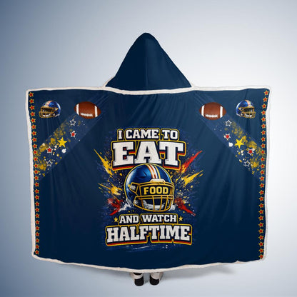 No More Thermostat Wars: Game Day Hooded Blanket Limited Edition