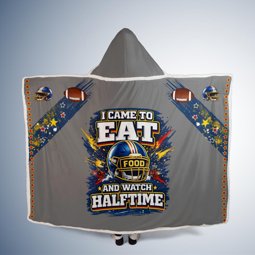 No More Thermostat Wars: Game Day Hooded Blanket Limited Edition