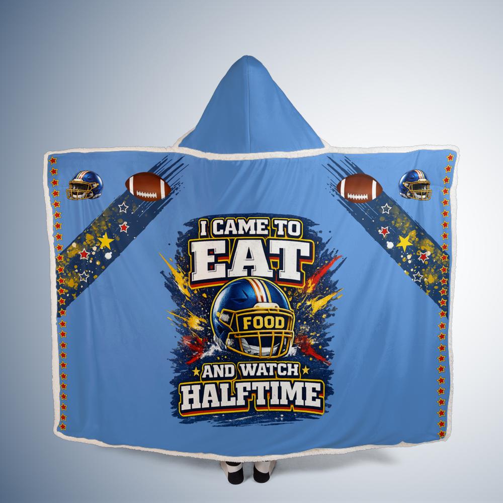 No More Thermostat Wars: Game Day Hooded Blanket Limited Edition