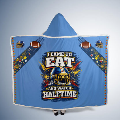 No More Thermostat Wars: Game Day Hooded Blanket Limited Edition