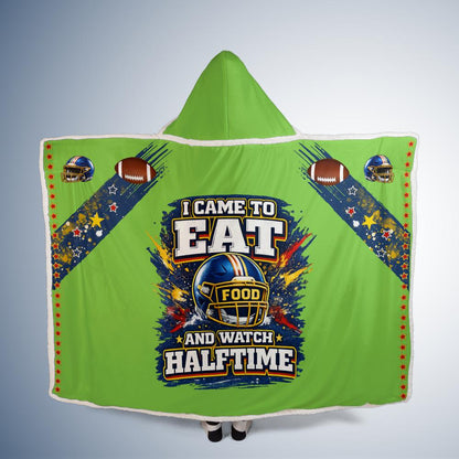 No More Thermostat Wars: Game Day Hooded Blanket Limited Edition
