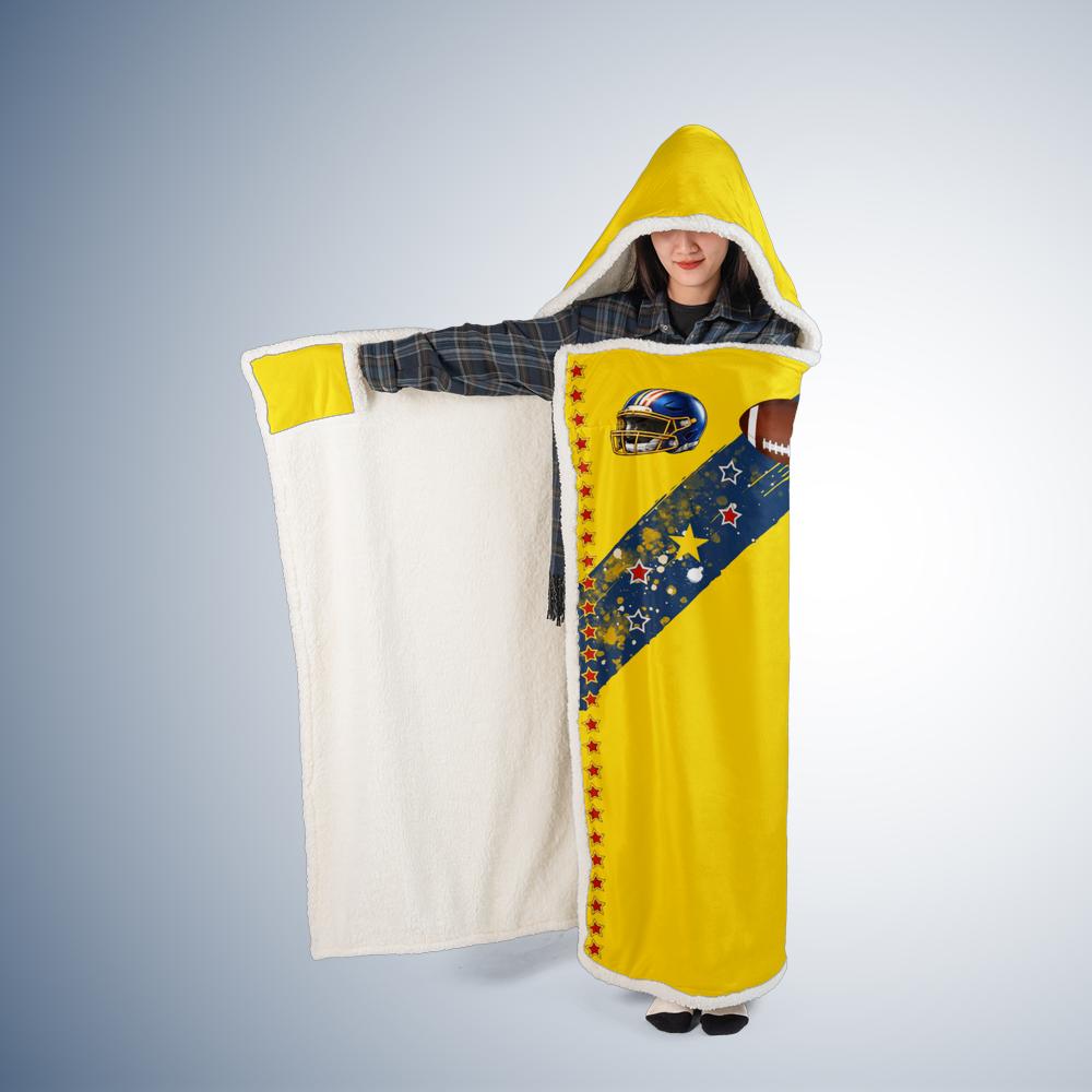 No More Thermostat Wars: Game Day Hooded Blanket Limited Edition