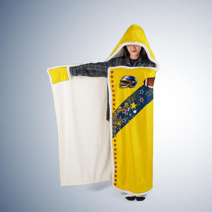 No More Thermostat Wars: Game Day Hooded Blanket Limited Edition