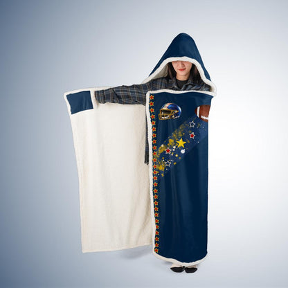 No More Thermostat Wars: Game Day Hooded Blanket Limited Edition