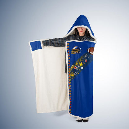 No More Thermostat Wars: Game Day Hooded Blanket Limited Edition