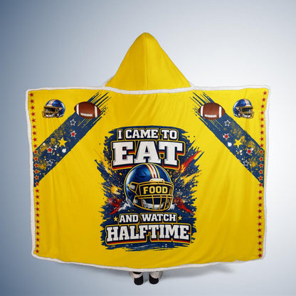 No More Thermostat Wars: Game Day Hooded Blanket Limited Edition